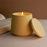 Candle Jar Silicone Mold With Lid DIY Round Jewelry Storage Box Succulent Flower Pot Plaster Epoxy Resin Molds Craft Home Decor