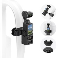 TELESIN for DJI Pocket 3 Quick-release Backpack Mount Camera Mount with Cold Shoe Interface ABS for Pocket 3 Camera