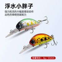 New Floating Minnow Fishing Lures 5.5cm 4g Long Tongue Jerkbait Bass Pike Carkbait Wobblers Professional Hard Bait