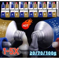 High Strength Metal Repair Glue Magic Repair A B Glue Welding High Temperature Resistant AB Glue for Metal Plastic Wood