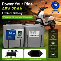 48V 20Ah Lithium-Ionen-Elektromotorradbatterie für C15, Hochleistungs-20000mAh-Batteriepack