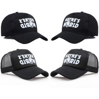 Classic Wayneโs World Cap Baseball Cap Hip Hop Dad Hats Snapback Trucker Hat Game WAYNE'S WORLD Accessories Outdoor Riding