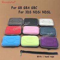 1PC Hard Case Bag For GB GBA GBC EVA Hard Storage Bag Pouch Protective Carry Cover For NDSi NDSL 3DS With Hand Rope