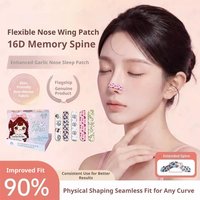 Adjustable Cuttable Nose Shaping Patch Lengthened Nose Wing Lift Sticker Invisible for Daily Delicate Makeup Contour Cosmetics