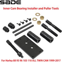 For Harley 88 93 96 103 110 ALL TWIN CAM 1999-2017 Inner Cam Bearing Installer and Puller Tools Fit