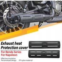 Modified Rear Exhaust Cover for Jinjila 250 350 500 Napoleon 250 Motorcycle, High-temperature Protection, Motorcycle Accessories