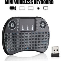 Mini Wireless Keyboard 2.4G No Backlit Air Mouse Touchpad Remote For PC Laptops Android TV Keyboard Accessory Remote Accessories
