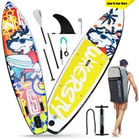 2026 Inflatable Paddle Board SUP Printing Vertical Paddle Board With Full Set Of Inflatable Surfboard Accessories Paddle Board