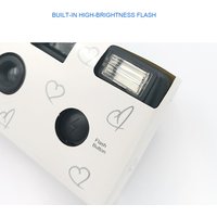 1-6PCS Retro 35mm Disposable Film Camera 16/27 Photos Manual Fool Optical Camera Children's Gift Single Use Camera Film Sets