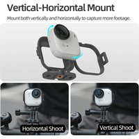 AliExpress Ykoree Protective Frame Cage For Insta360 GO Ultra Frame Housing Case Mount For Bike/Tripod/Pole For Insta 360 GO Ultra Accessories