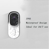 WiFi Wireless Door Bell Tuya Video Doorbell DC AC Battery Powered 1080P 2MP Waterproof with Alexa Door bell Camerar Smart Home