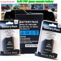 NEW 1-20pcs 3.6V 3600mAh Battery for PSP 2000 PSP 3000 ,Rechargeable Li-ion Battery Pack for 2000 PSP 3000 Console