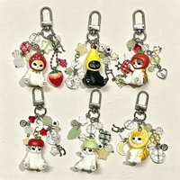 Charm handmade bead mofu collection fruits keychains Handmade Y2K ! ⭒ ゚
