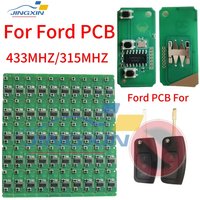 JINGXIN Ford PCB 433/315MHz Remote Key For Ford Focus 3 Mondeo C Max S Max Galaxy Fiesta Blade Case 3 Buttons car Key pcb