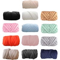 Grobes Garn, Röhrengarn, Häkeln, 250 g, Jumbo-Röhrengarn, Stricken, weiches, sperriges Garn für Teppichherstellung, Überwurf, Hüte, Schal, Haustierbett