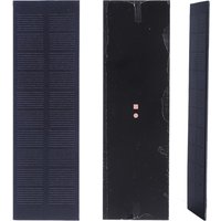 1W 5V Solar Panel Small Power Emergency Panels Waterproof Outdoor Solar Cell Solar Charging Panel for Camping Hiking Backpacking