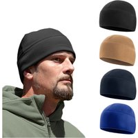 AliExpress WRELS Warm Winter Skull Cap Windproof Polar Fleece Outdoor Sports Skiing Cycling Cap Unisex Cold-proof Breathable Running Beanie Cap