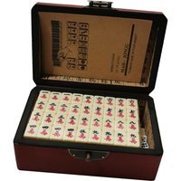 Traditional Chinese Mahjong Set,Leisure Time Game,Family Game,Friends Gathering Game,Board Game for Travel Party Home