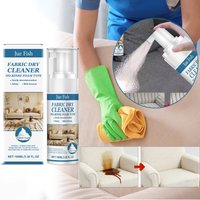 Fabric Sofa Foam Dry Cleaner Stain Remover Waterless Detergent Universal Home Cleaning for Living Room Sofa Cushions & Pillows