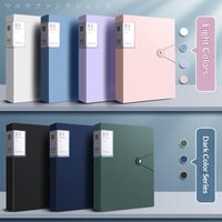 1Pcs PP High Transparency And Waterproof Insert Brochure 40/60Pocket A4 File Folder Suitable For A4 Size Documents And Papers