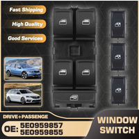 5E0959857 5E0959855 For Skoda Octavia 5E MK3 Skoda Scout 2013 2014 2015 2016 2017 Electric Power Car Window Control Switch Panel