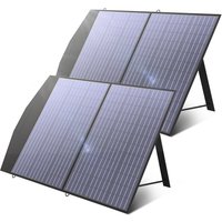 ALLPOWERS Składany i przenośny panel słoneczny Ładowarka słoneczna 100/200 W, awaryjne zasilanie awaryjne na zewnątrz do elektrownia itp.
