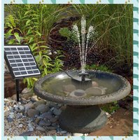 A71P Solar Fountain Kit Solar Water Fountain For Bird Bath, Water Feature,Garden, Outdoor Garden Decor