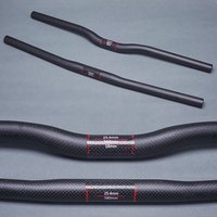 Kierownica rowerowa Matt 3K Carbon, kierownica karbonowa 25,4 mm, kierownica do rowerów górskich i składanych dla dzieci, szerokość 480 mm - 700 mm