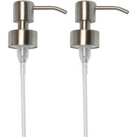 1/2Pcs Pump Dispenser Stainless Steel Soap Dispenser Pump for Standard 28/400 (26 mm - 28mm) Neck Size Liquid Dispenser Tool