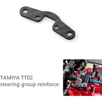 RC Car Carbon Fiber Steering Group Reinforce for Tamiya TT02 1/10 RC Car Upgrade Parts Accessories