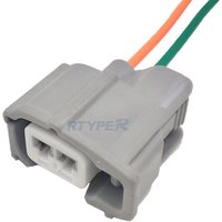 Connecteur d'injecteur de carburant TOYF à 2 broches AUS, pour Toyota Honda Corolla 90980-11875 6189-0611 0090-006, lot de 5/10/25