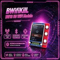 New BWifiKill BW16 5G WiFi Module, RTL8720DN GPIO Module, 2.4G/5G Network Testing Tool, Pre-Flashed Firmware from PepeAngell image 4