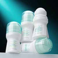 Flora Ruby Light Green Series Deodorant Roll On Women's And Men All-purpose Deodorant Roll Aluminum Free Easy To Carry