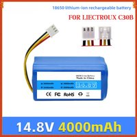 14.8V 4000mAh for LIECTROUX C30B 2600 Imou Rv-l11-A Bagotte BG800 KyvolE31 Coredy R750 Laresar Grande 2 Sweeping Robot Battery