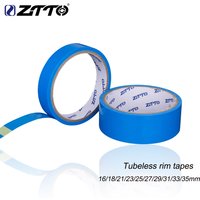 ZTTO MTB Road Bike 10m Tubeless Rim Tapes Rim Strips Width 16/18/21/23/25/27/29/31/33/35mm For 26 27.5 29 Inch 700c Wheels Rims