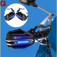 Kewig 3 Gen Motorcycle Handguards CNC 6061 Aircraft Aluminum PC Cover Windproof Rainproof Anti-UV Anti-Fall for Scooter E-Bike
