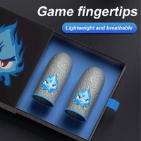 Best Performance Gaming Finger Sleeve for PUBG Mobile Game,Breathable Game Finger Cover Case with Luminous for Touch Screen