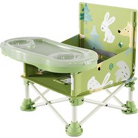 Portable Baby Chair Portable 3-in-1Baby Seat with Tray FoldingToddler Chair forTravel Camping Home & Dining Easy to Clean&Store