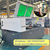 6 In1 Laser Machines Fiber Laser 1200w with Co2 Laser 150W for Metal Cut Weld Mark Welded Seam Remove Clean