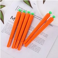 12 Pcs Cute Cartoon Vegetable Carrot Gel Pens Creative Student Stationery Pen School Supplies Back To School