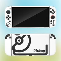 Protective Case for Switch 2 (2025),Simple Pokemon Hard PC+TPU Cover Protector, TV Dock Station Base Case for Nintendo Switch 2