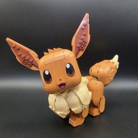 2026 NEW Classic Game MOC FIT Eevee Figure 587PCS Building Blocks 3D Versatile Elves Model Set Toys boys girls Birthday Gifts