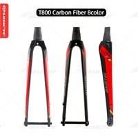 Ullicyc Disc Brake for Carbon-Gabel Road Cycling Fork, Round & Tapered Tube, QC340, 12x100 Thru Axle, 700x25c Horquilla