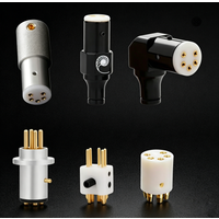 5pin DIN Connector 90degree 5pin LP Turntable Recorder Tonearm Tone Arm Plug Vinyl Jack