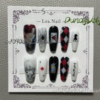 Hisoka Anime Cosplay Props Nails Cool Kawaii Cute Fans Gifts Women Men Halloween Christmas Daily Hisoka Cosplay