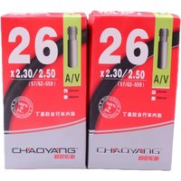 AliExpress CHAOYANG HEAVY DUTY MOUNTAIN BIcycle Inner Tube 26x2.30/2.50 AV 33mm FV PRESTA 48mm MTB BIke Tubes