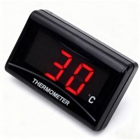 Red Water Temperature Gauge Mini Meter Thermometer Moto Universal for XMAX300 250 NMAX155 CB400 CB500X Sensor Accessories
