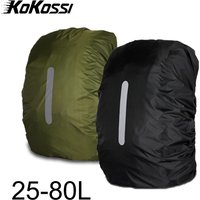 KoKossi 1Pcs 25-80L Backpack Rainproof Cover Outdoor Sports Cycling Hiking Backpack Mountaineering Camping Dust Cover Woman Men
