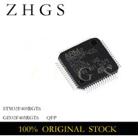 1PCS 100% New STM32F405RGT6 GD32F405RGT6 STM32F405 32F405RGT6 GD32F405 RGT6 QFP64 MCU Chipset NEW STOCK