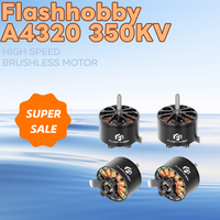 4pcs/lot Flashhobby A4320 350KV Brushless Motor High-quality High Speed Motor 6-12S lipo for rc models multirotor drones